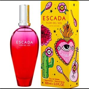 ESCADA FLOR DEL SOL EAU DE TOILETTE SPRAY 100 ML / 3.3 FL OZ - LARGEST SIZE